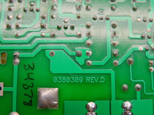 CIRCUIT BOARD 0380309 REV. D UNMP