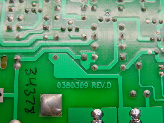CIRCUIT BOARD 0380309 REV. D UNMP