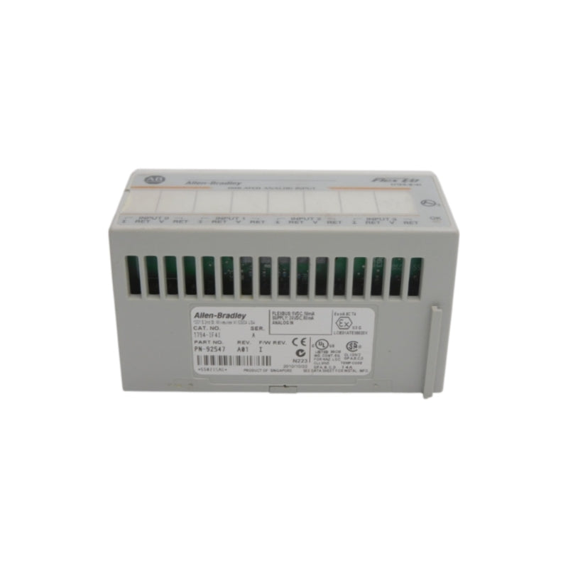ALLEN BRADLEY 1794-IF4I SER. A F/W I REV. A01 24VDC UNMP