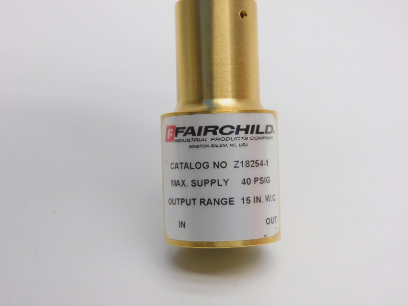 FAIRCHILD Z18254-1 40PSI NSMP