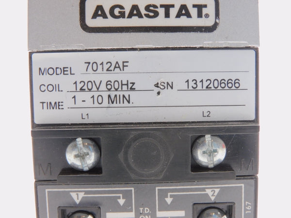 AGASTAT 7012AF 120V 1-10M (AS PICTURED) NSNP