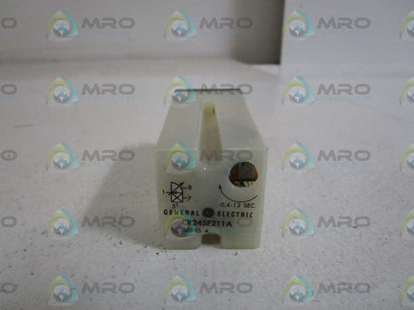 GENERAL ELECTRIC RELAY MODULE CR245F211A SER. A UNMP
