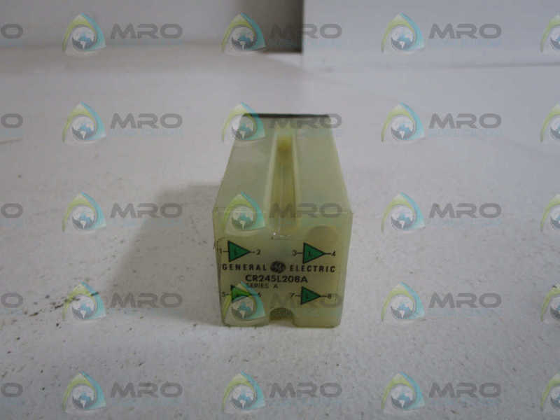 GENERAL ELECTRIC RELAY MODULE CR245L208A SER. A UNMP