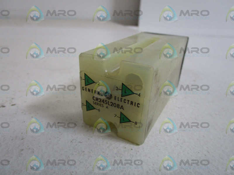 GENERAL ELECTRIC RELAY MODULE CR245L208A SER. A UNMP