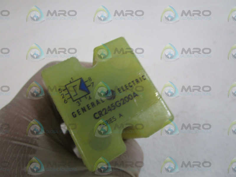 GENERAL ELECTRIC RELAY MODULE CR245G200A SER. A UNMP
