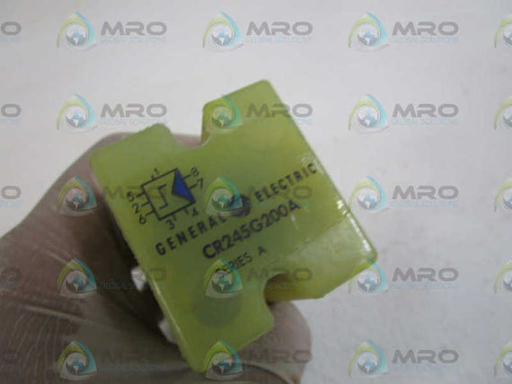 GENERAL ELECTRIC RELAY MODULE CR245G200A SER. A UNMP