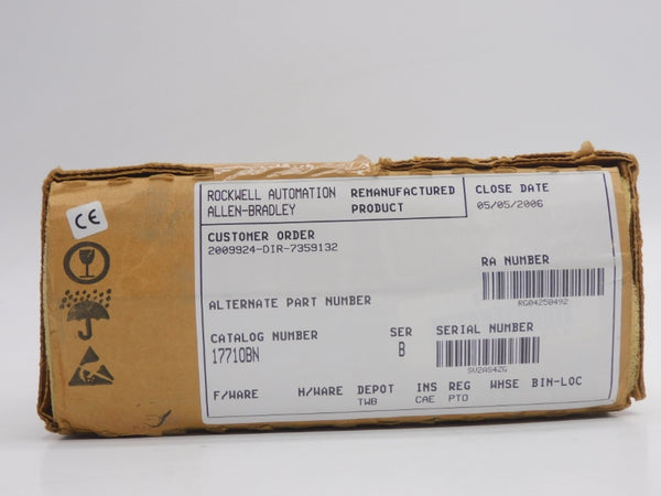 ALLEN BRADLEY 1771-OBN SER. B REV. C03 10-30VDC 0.5A REMAN