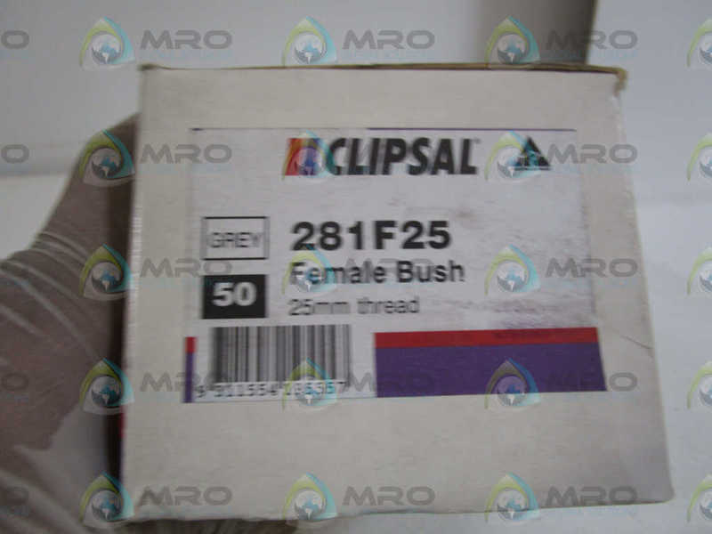 LOT OF 50 CLIPSAL 281F25 NSMP