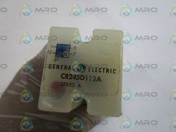 GENERAL ELECTRIC RELAY MODULE CR245D112A SER. A UNMP