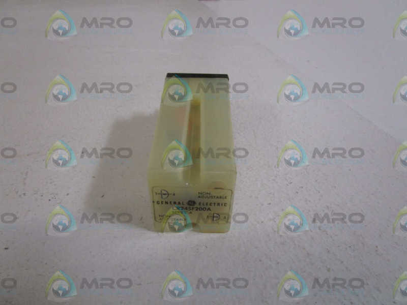GENERAL ELECTRIC RELAY MODULE CR245F200A SER. A UNMP