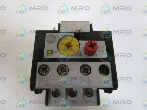 GENERAL ELECTRIC OVERLOAD RELAY 10-16A CR7G1WN UNMP