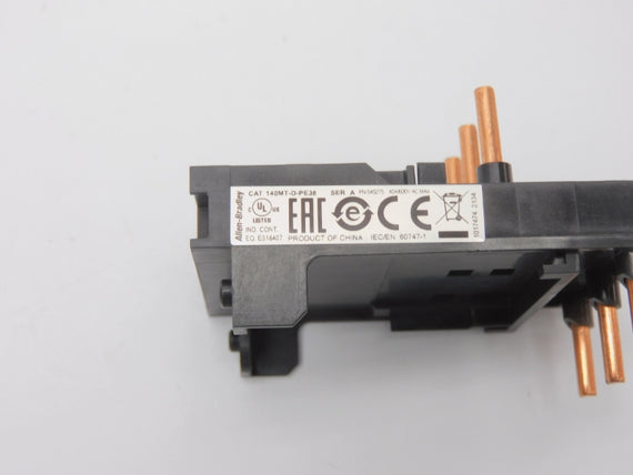 ALLEN BRADLEY 140MT-D-PE38 SER. A 600VAC 40A (BR/WH) NSMP