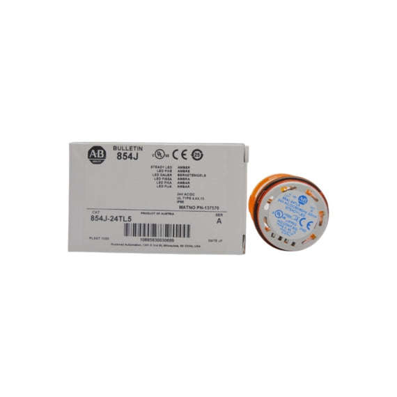 ALLEN BRADLEY 854J-24TL5 SER. A 24V (WH) NSMP