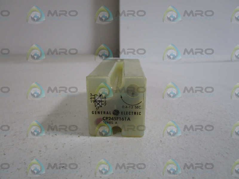 GENERAL ELECTRIC RELAY MODULE CR245F161A SER. A UNMP