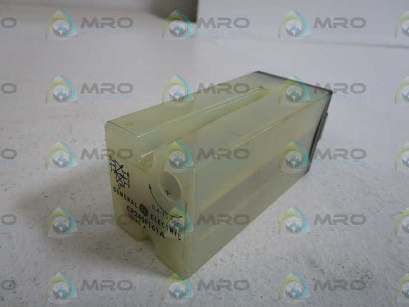 GENERAL ELECTRIC RELAY MODULE CR245F161A SER. A UNMP