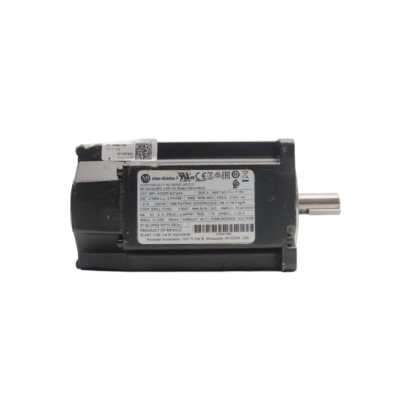 ALLEN BRADLEY MPL-A320P-SJ72AA SER. A 240VAC 9.0A NSNP