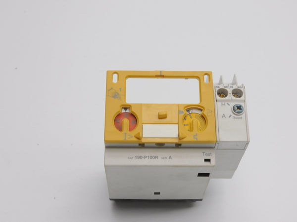 ALLEN BRADLEY 190-P100R SER. A 600VAC 6-10/80-140A (WH/YL) NSMP