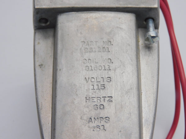EATON VICKERS 281291 115V .61A NSMP