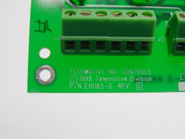 TELEMOTIVE IND. CONTROLS E10165-0 REV. D NUPI