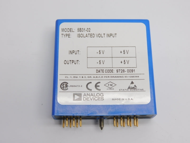 ANALOG DEVICES 5B31-02 5V NSNP