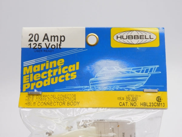 HUBBELL HBL23CM13 125V 20A NSMP