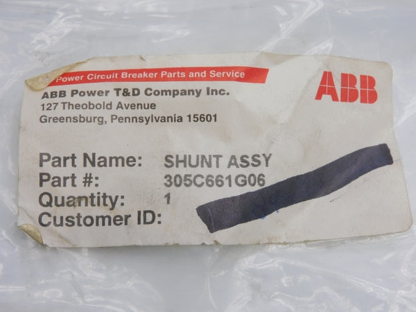 ABB 305C661G06 NSMP