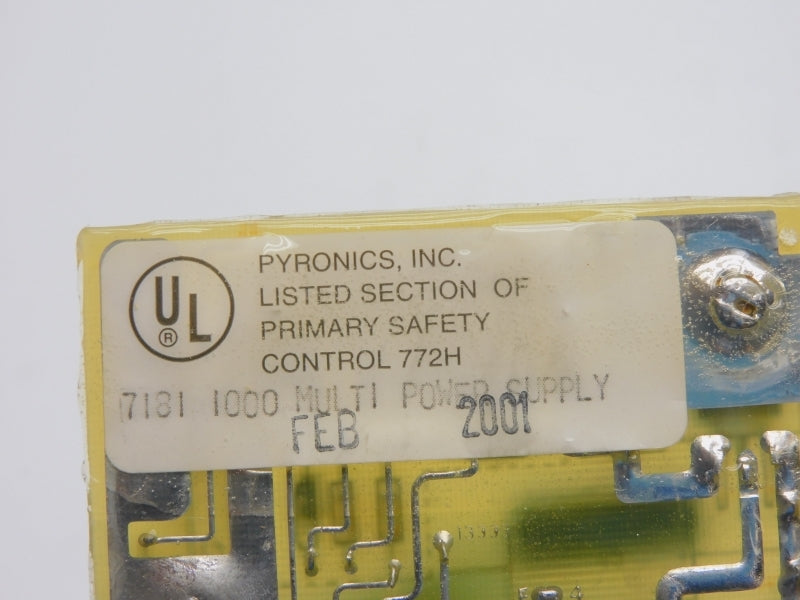 PYRONICS 71811000 UNMP