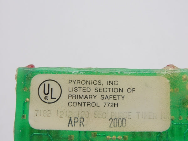 PYRONICS 71821212 120S UNMP