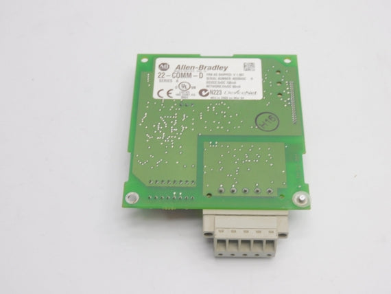 ALLEN BRADLEY 22-COMM-D SER. A F/W V1.007 24VDC UNMP