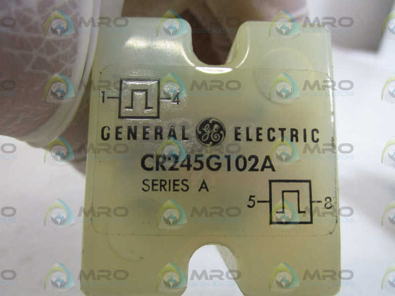 GENERAL ELECTRIC RELAY MODULE CR245G102A SER. A UNMP