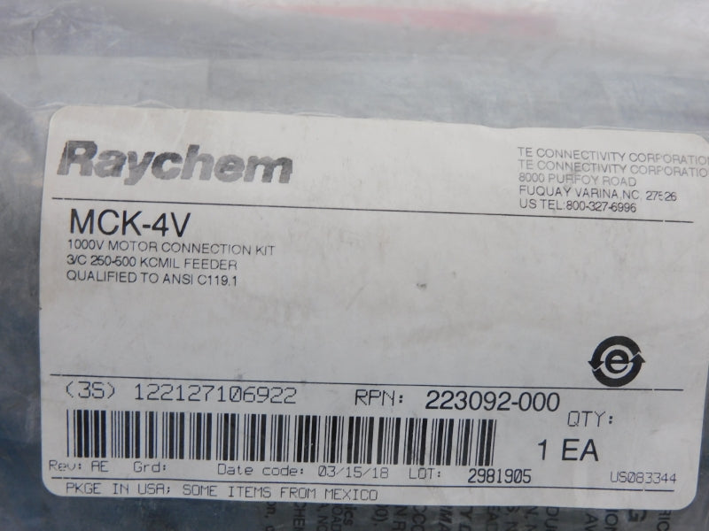 RAYCHEM MCK-4V 1000V NSMP