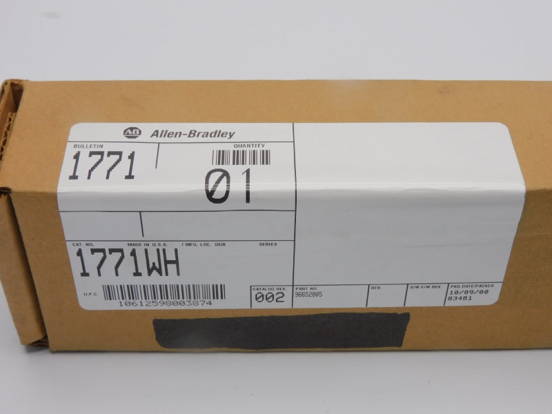 ALLEN BRADLEY 1771-WH REV. 002 NSMP