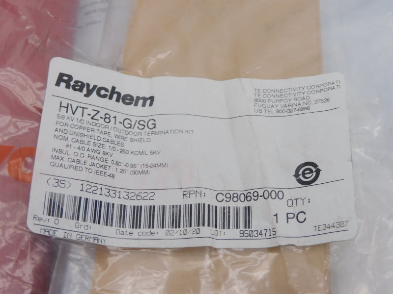 RAYCHEM HVT-Z-81-G/SG NSMP