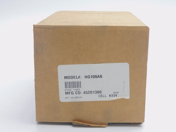 EAGLE SIGNAL HG106A6 120/240VAC 10A 60M NSMP