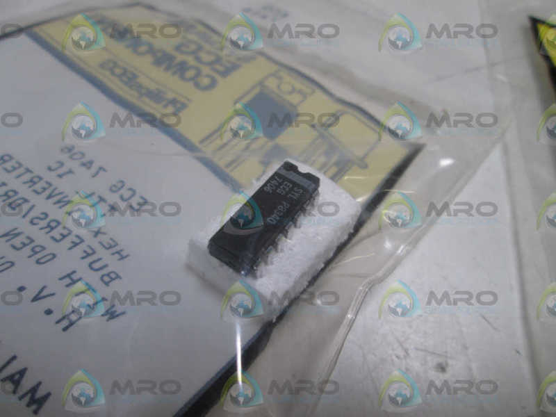 LOT OF 16 ECG HEX INVERTER 7406 NSMP
