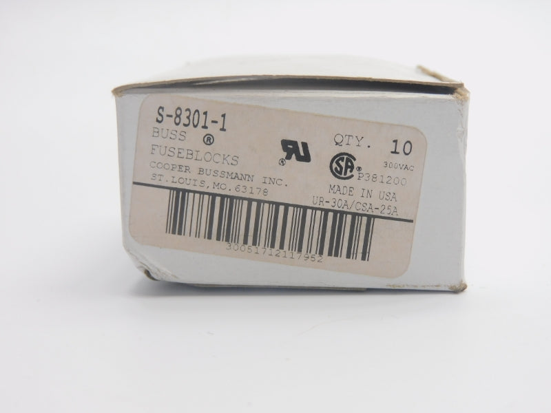 COOPER BUSSMANN S-8301-1 300V 25A (PKG OF 10) NSMP