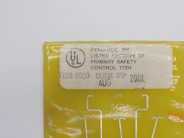 PYRONICS 71800000 UNMP