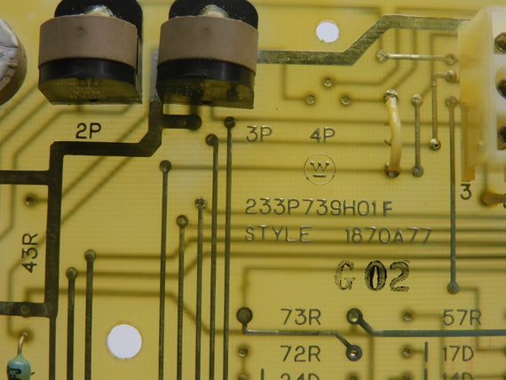WESTINGHOUSE 233P739H01F UNMP