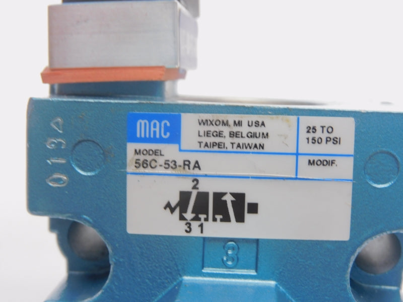MAC 56C-53-RA KAT-C-56C-53 150PSI (AS IS) NSNP