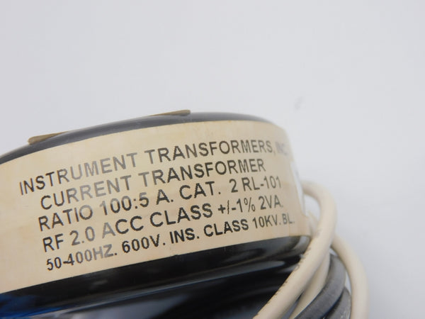INSTRUMENT TRANSFORMER 2RL-101 600V NSNP