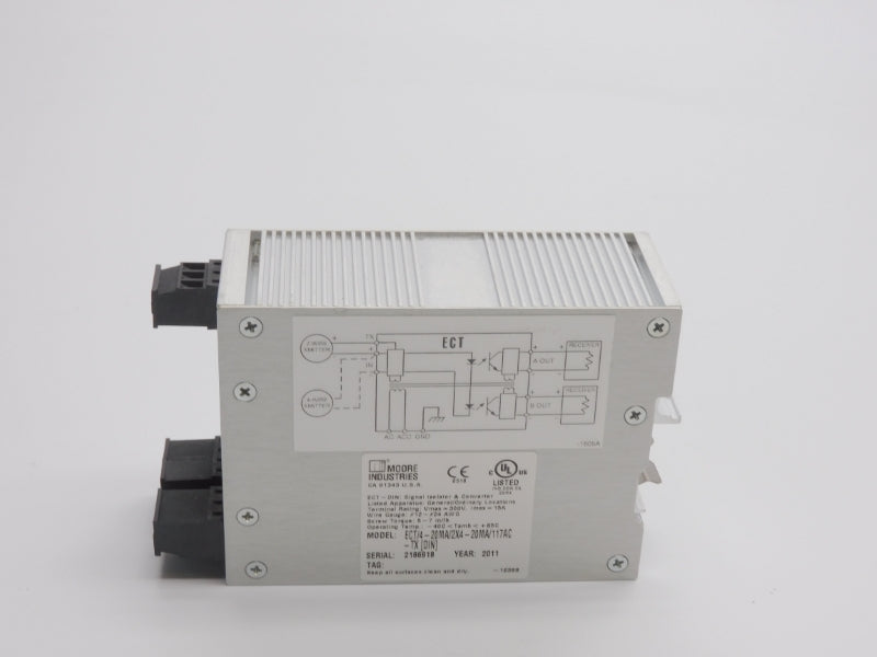 MOORE INDUSTRIES ECT/4-20MA/2X4-20MA/117AC-TX[DIN] 300V 15A NSNP