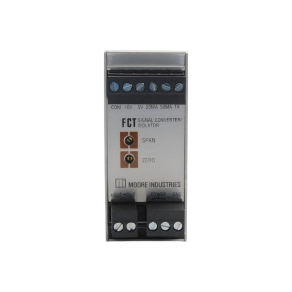MOORE INDUSTRIES FCT/4-20MA/4-20MA/U[DIN] 10V .25A NSNP