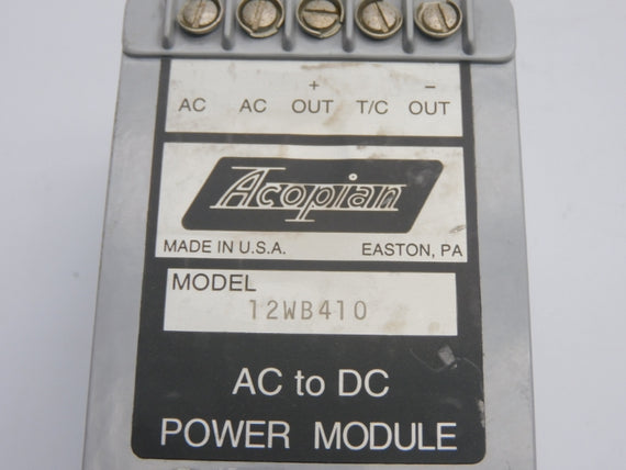 ACOPIAN 12WB410 NSNP