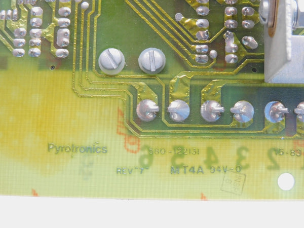 PYROTRONICS 580-122131 REV. 7 CZ-30 NSNP