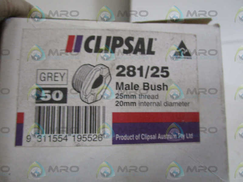 LOT OF 50 CLIPSAL 281/25 NSMP