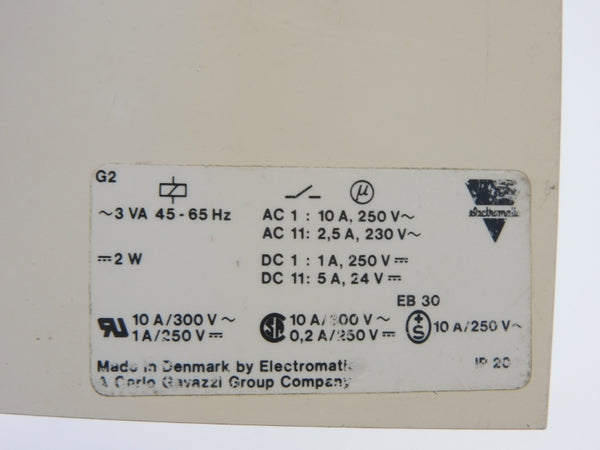 ELECTROMATIC SM115115 115V 10A UNMP