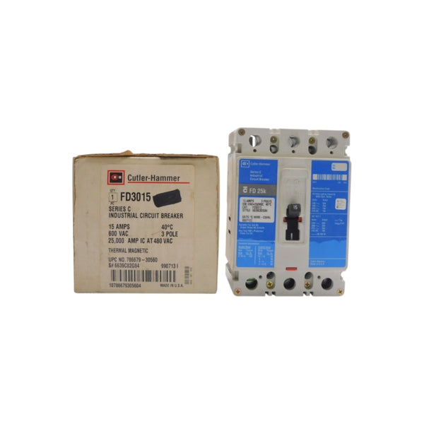 CUTLER HAMMER FD3015 SER. C 600VAC 15A NSMP