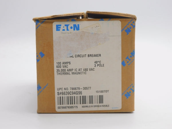 EATON FD3100L 600VAC 100A NSMP
