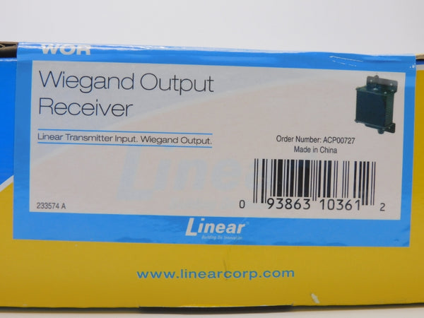 LINEAR CORP. ACP00727 NSFS