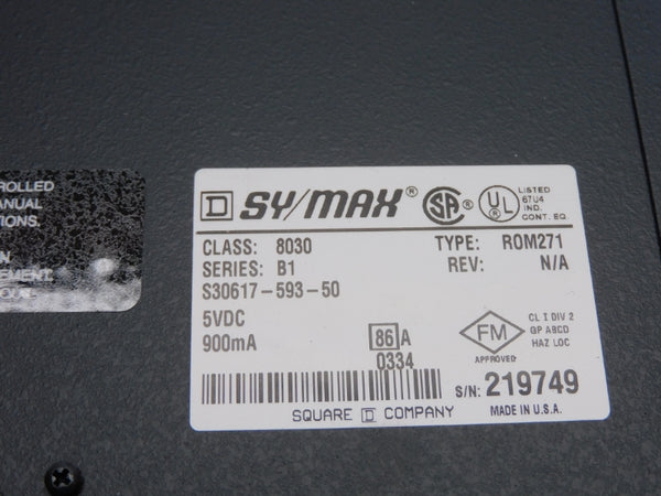 SQUARE D 8030ROM271 SER. B1 5VDC NSNP